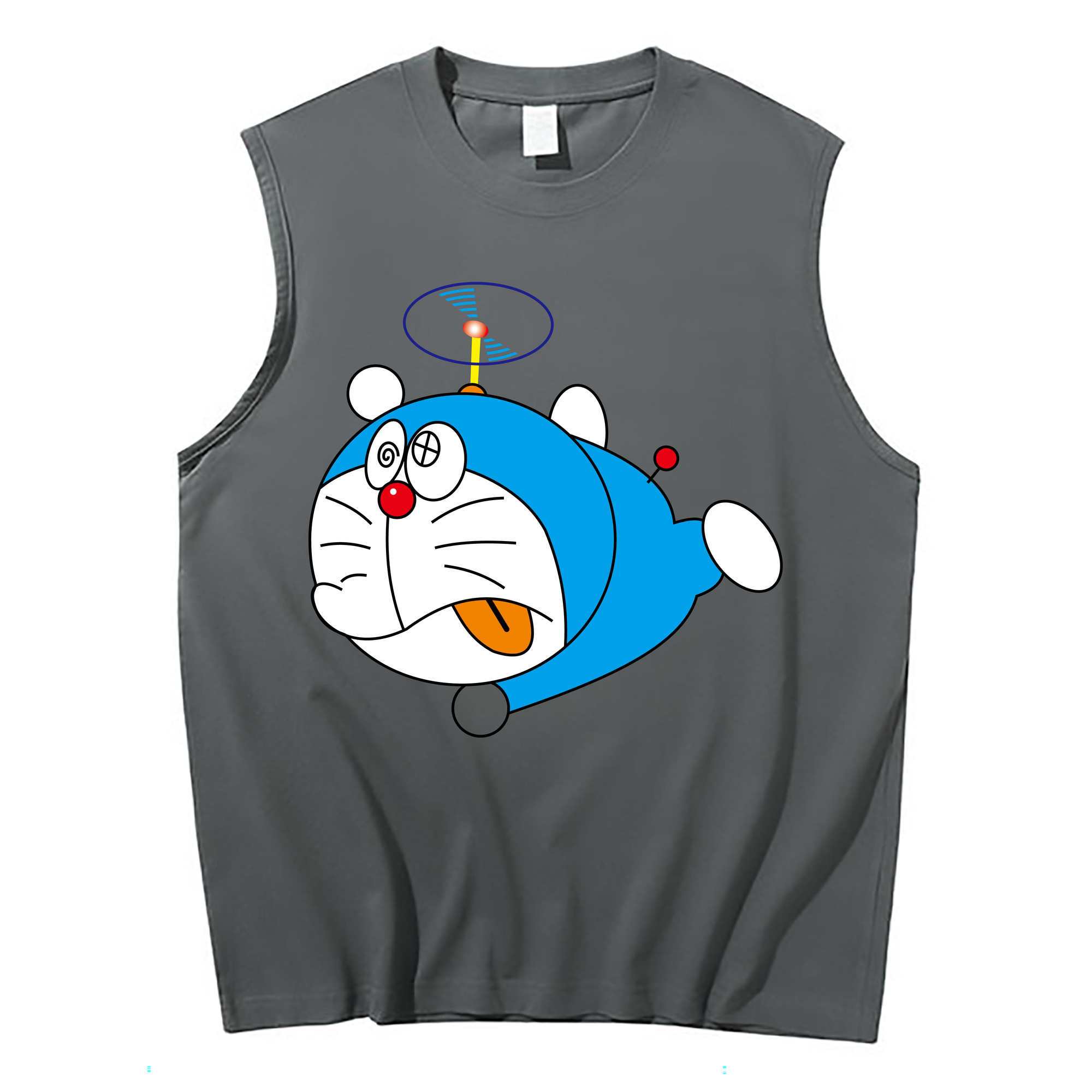 （画像用） ドラえもん Doraemon コットン100％タンクトップ（フロントプリント）